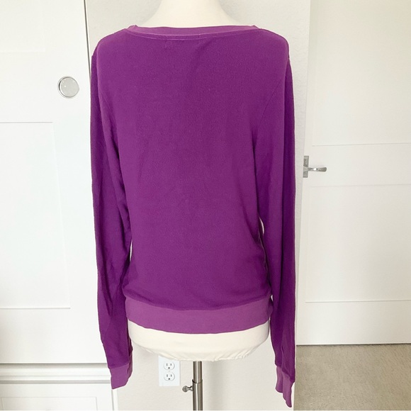 💋 Wildfox 💋 Come With Me Baggy Beach Jumper - Picture 5 of 8